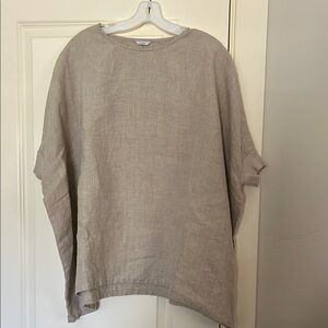 ICHI 100% Linen Blouse